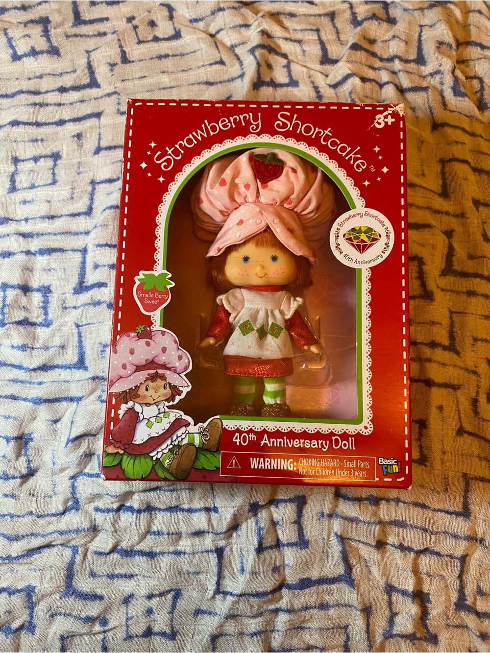 NIB Strawberry Shortcake 40th Anniversary Scented Doll - Pink & Red Outfit